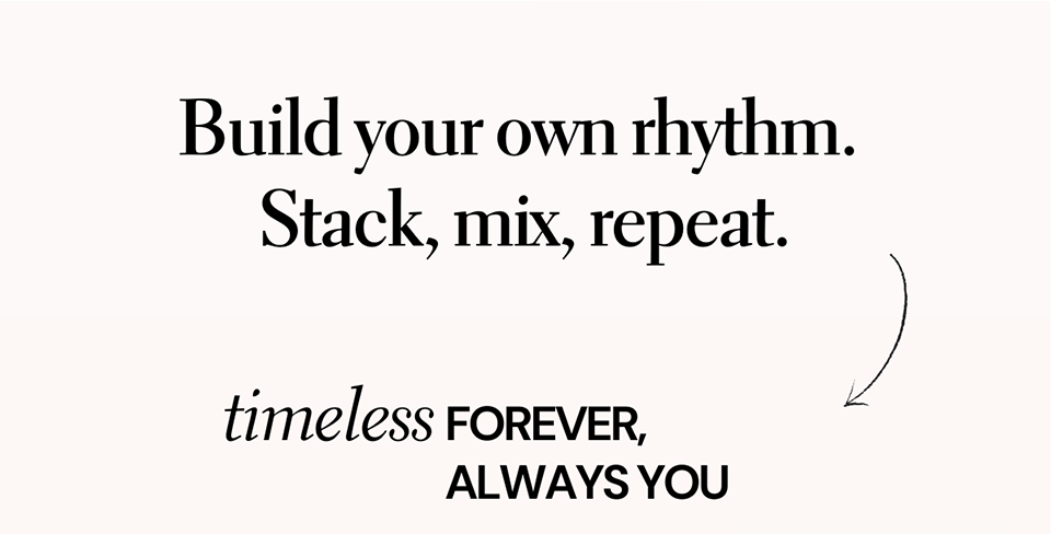 Build your own rhythm. Stack, mix, repeat.