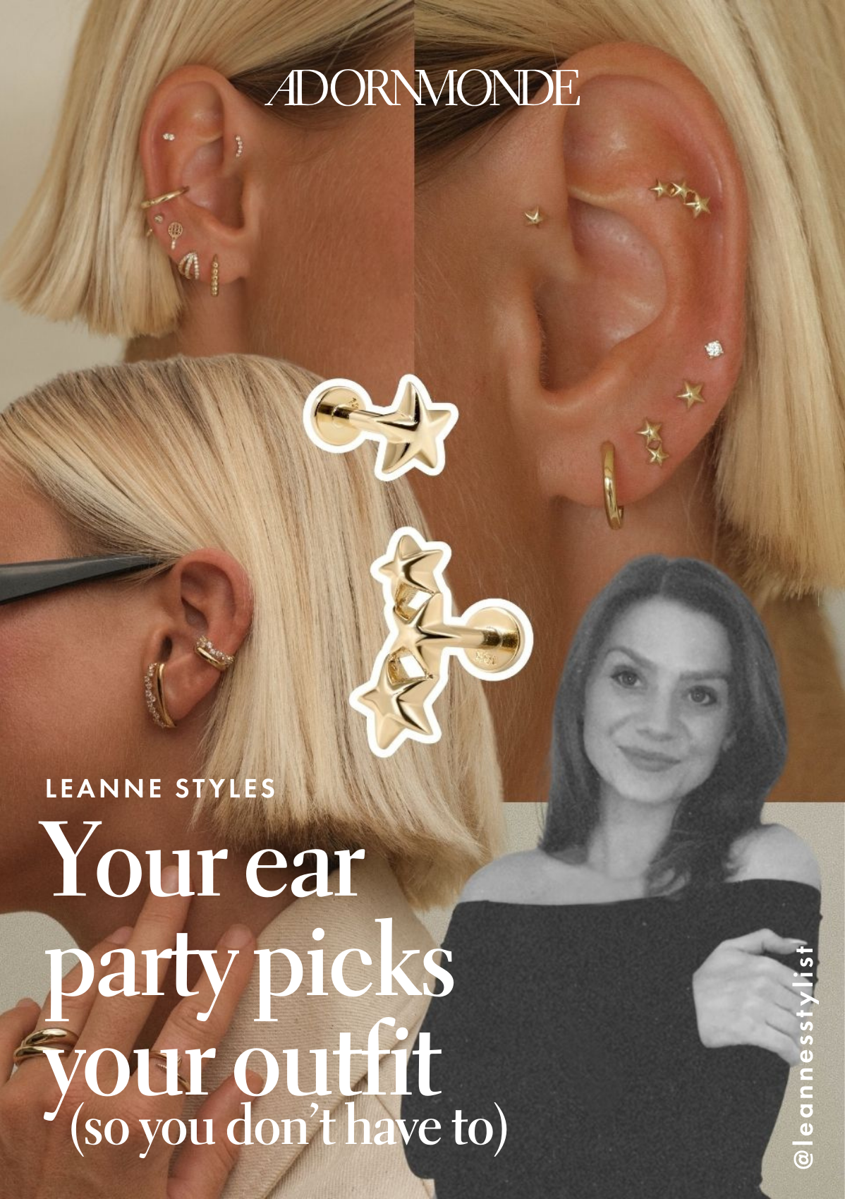 Leanne styles your ear party picks and your outfit (so you dont have to)