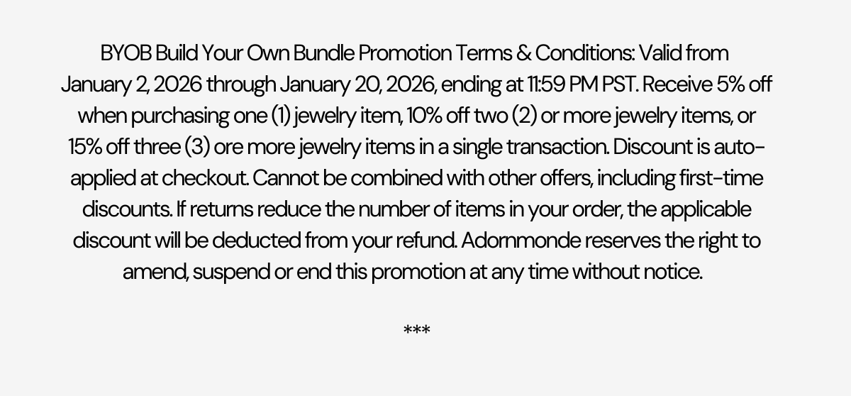 BYOB Terms and conditions