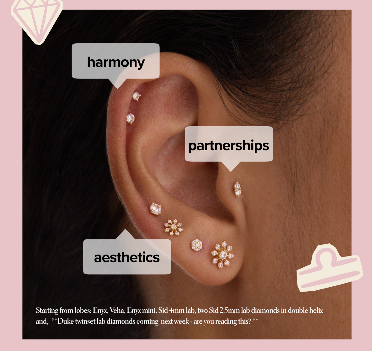 Harmony, Partnerships and Aesthetics