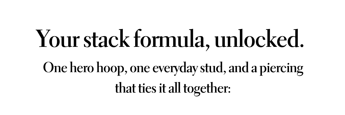 Your stack formula, unlocked.