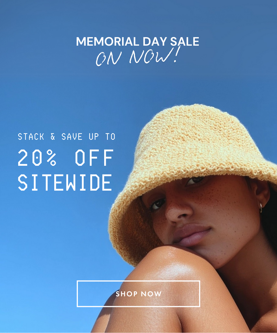 Memorial Day Sale on now!