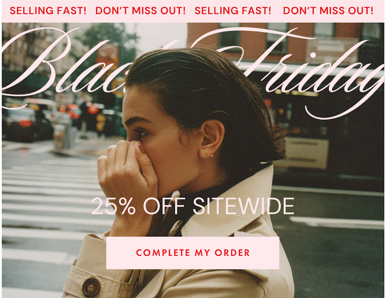 BLACK FRIDAY 25% OFF SITEWIDE