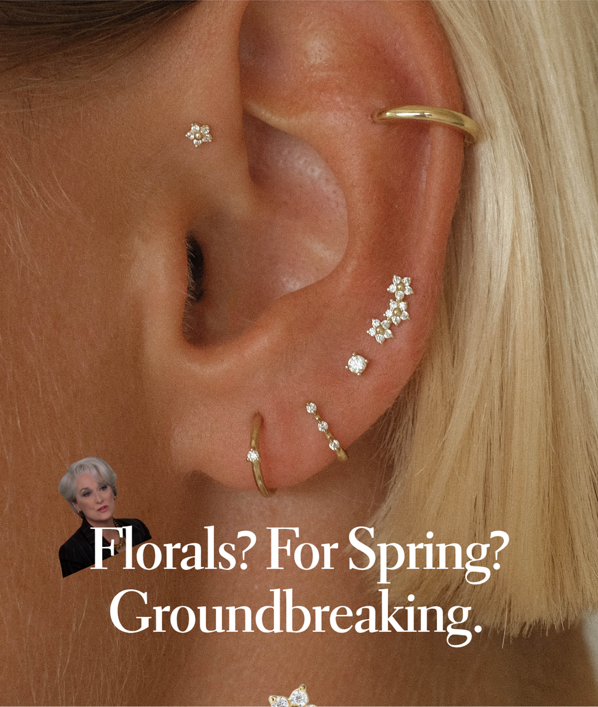 Florals? For Spring? Groundbreaking.