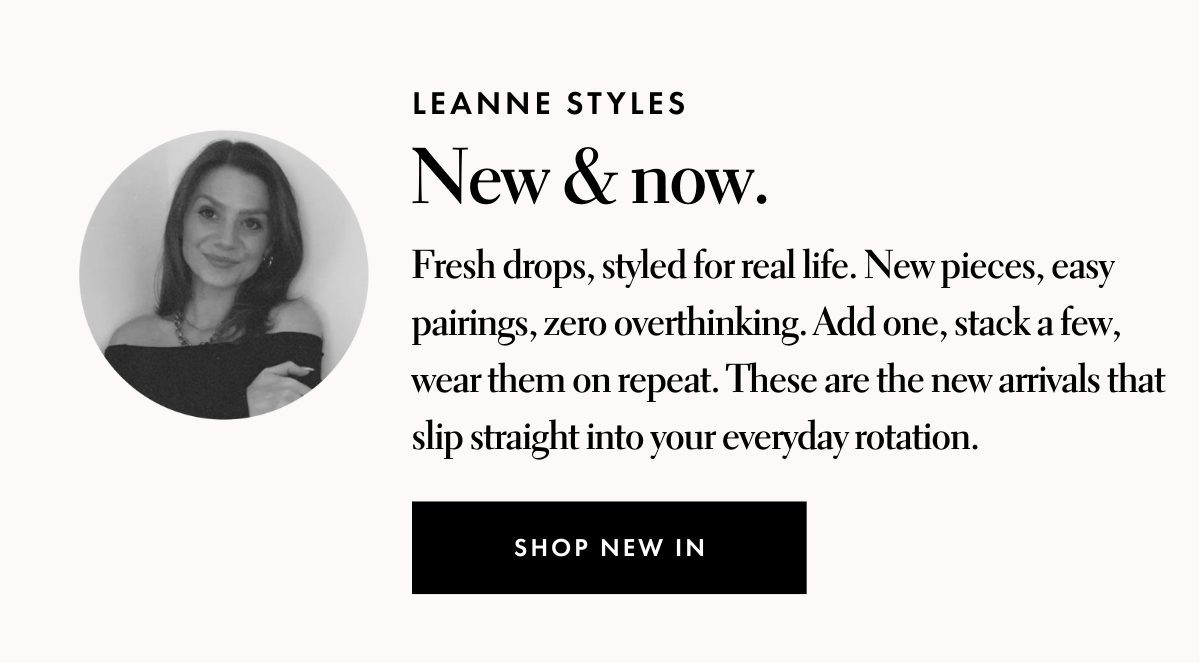 Leanne Styles: NEW & NOW