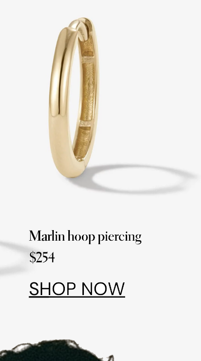 Marlin Hoop Piercing