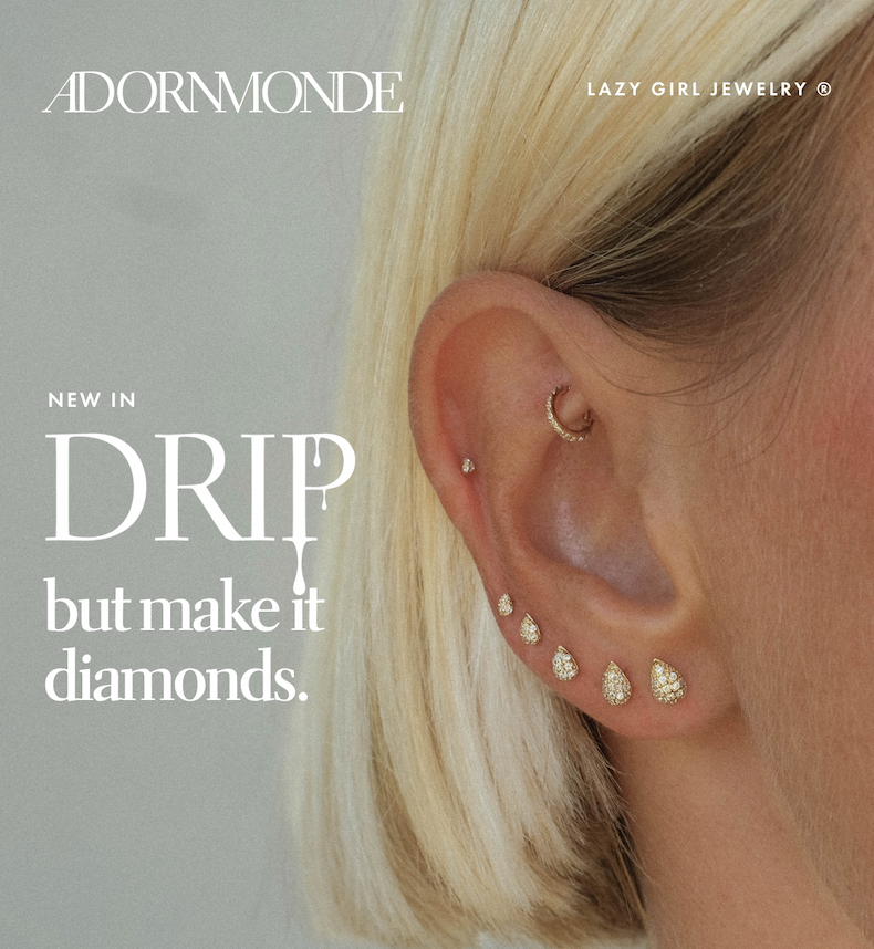 New in DRIP but make it diamonds.
