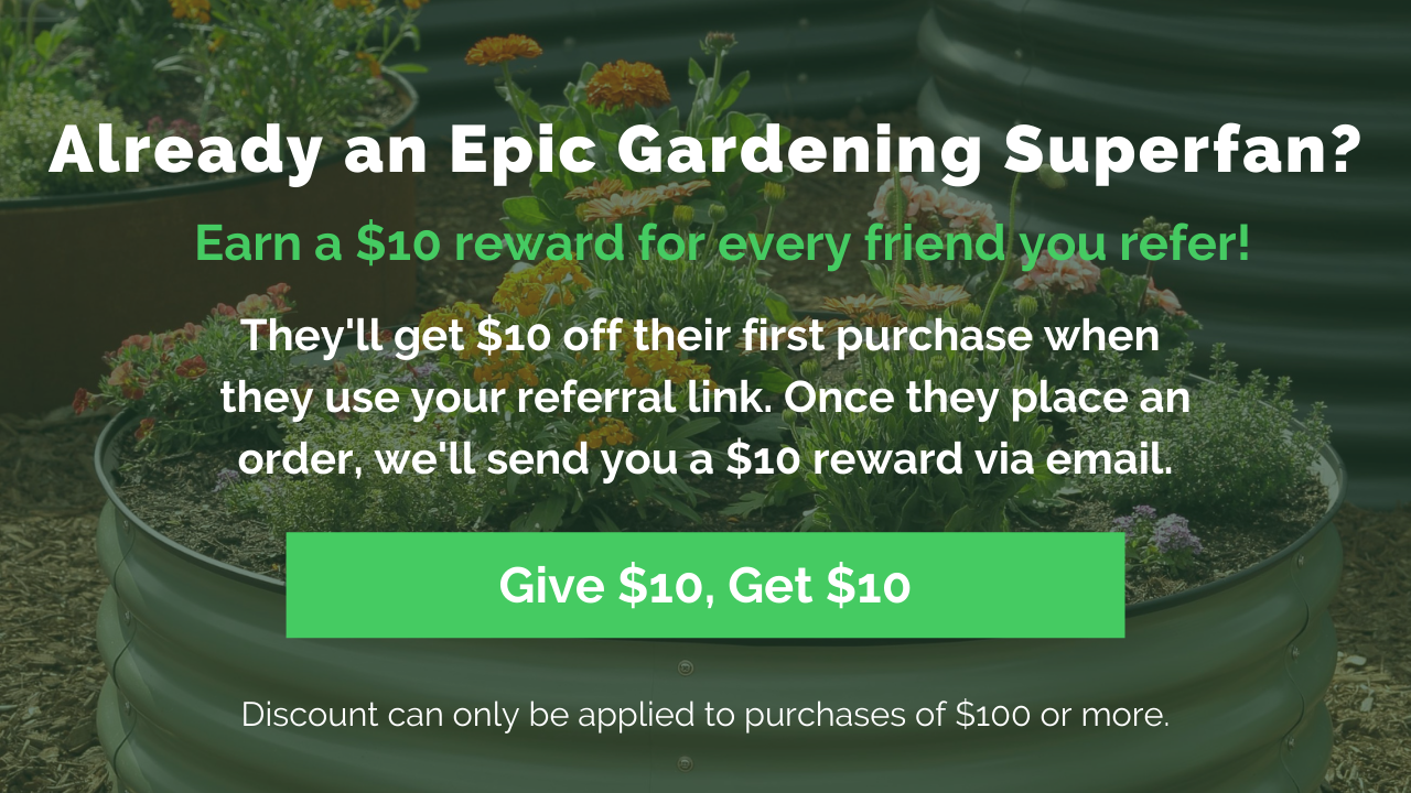 to the Epic Gardening Family! 💚 Epic Gardening