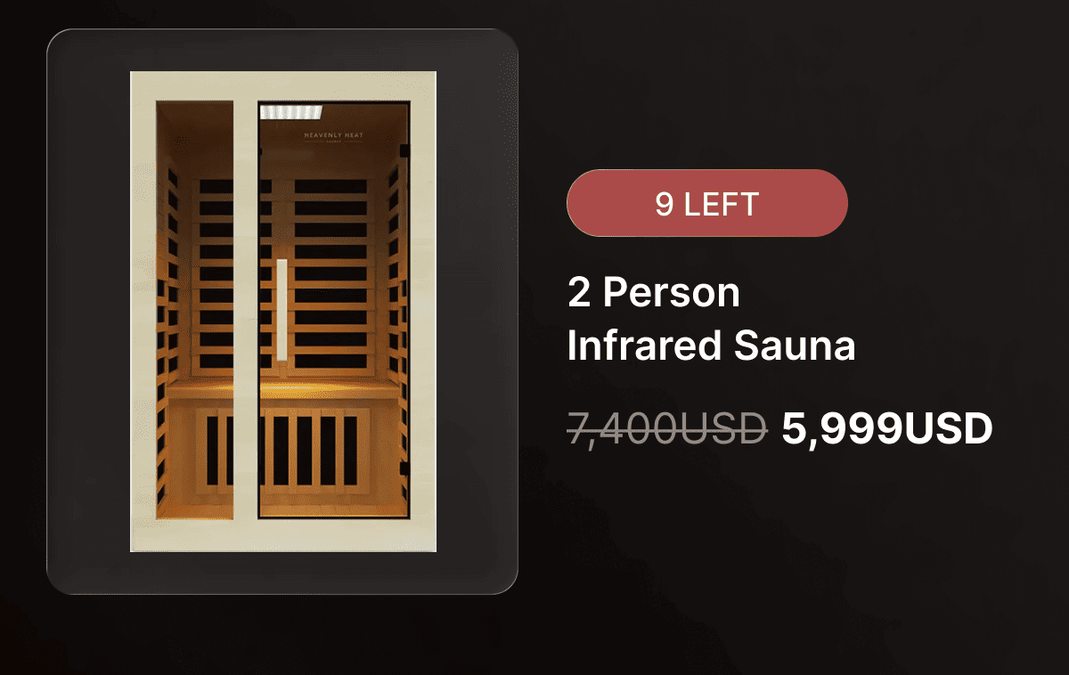 2 Person Infrared Sauna