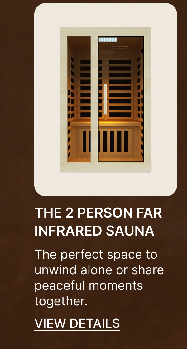 The 2 Person Far Infrared Sauna 