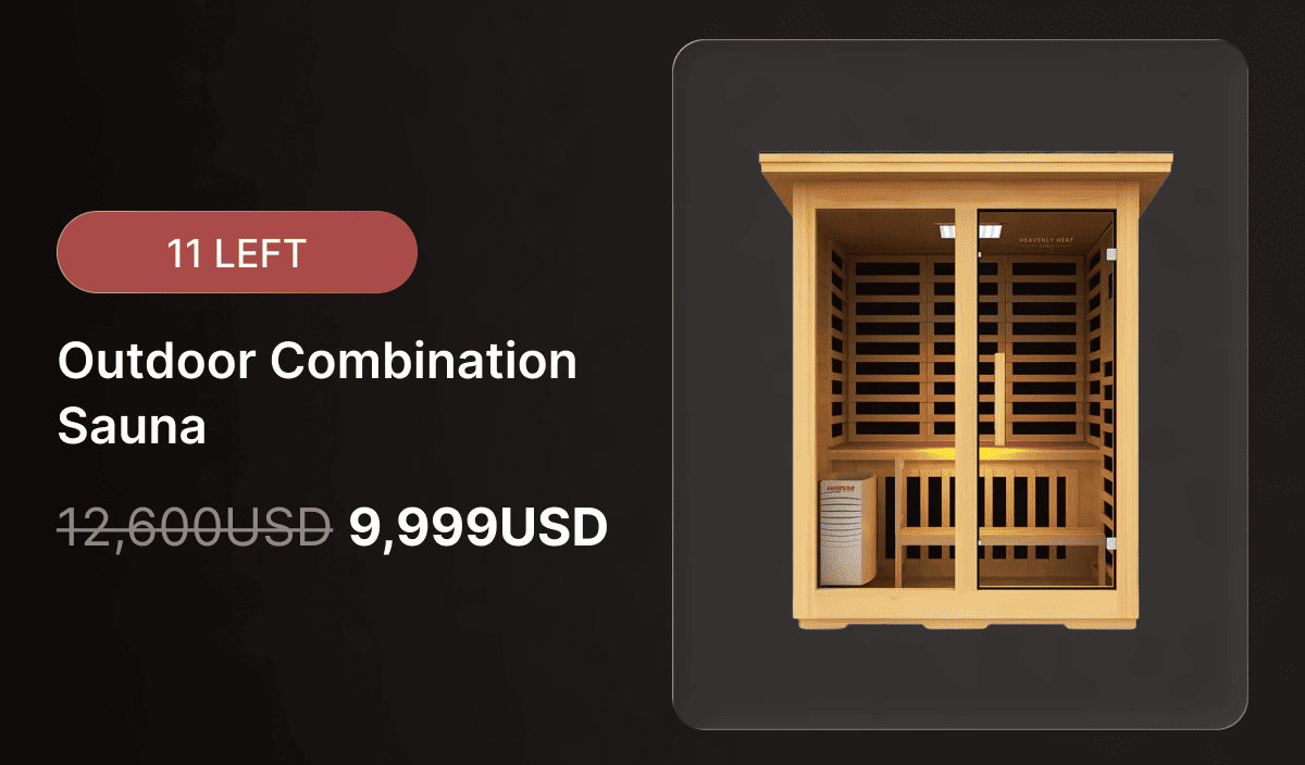 Outdoor Combination Sauna