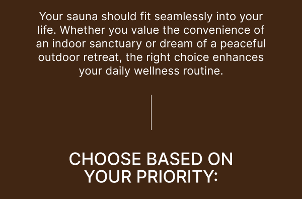 Choose Based On Your Priority: