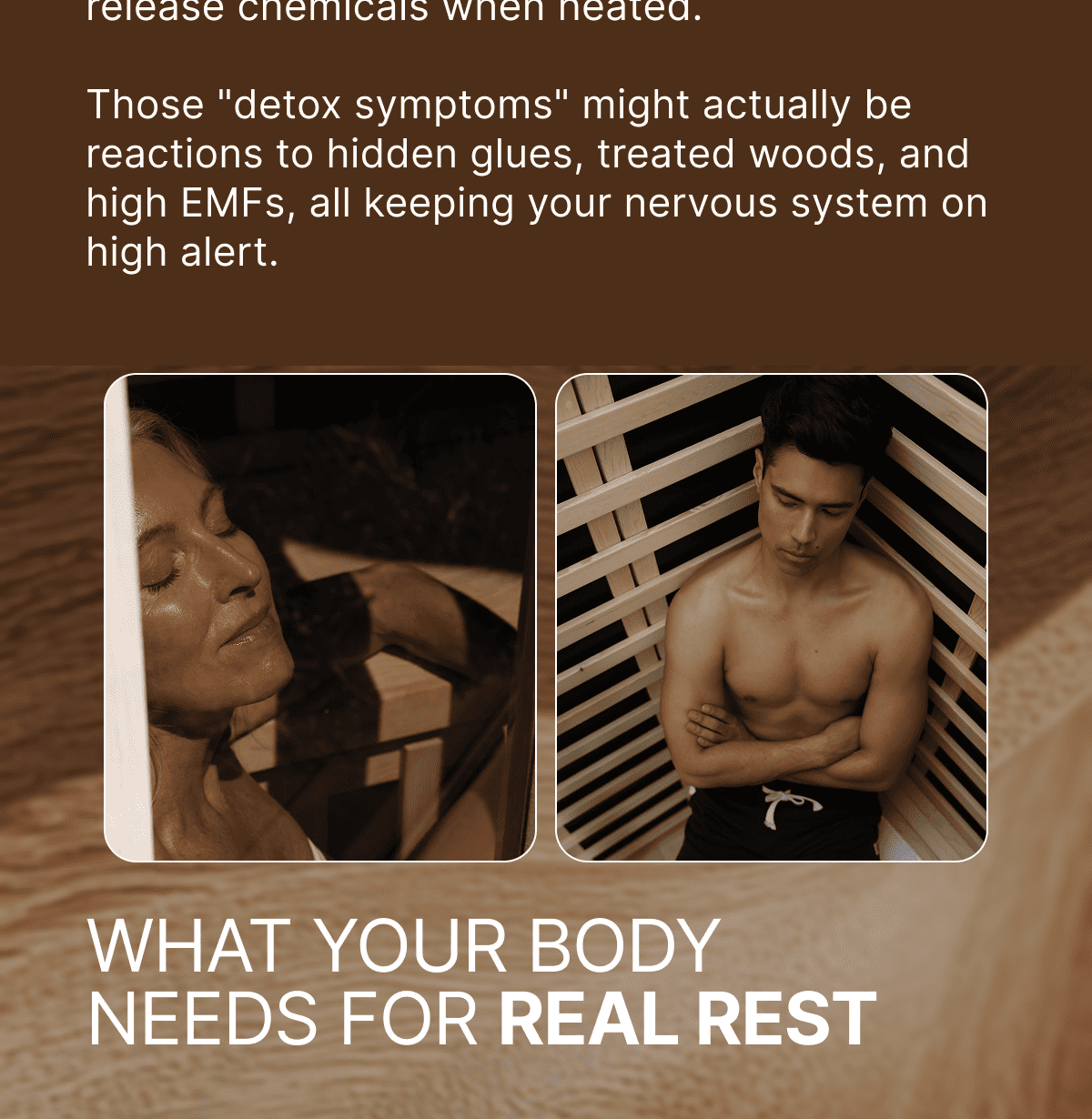 Those "detox symptoms" might actually be reactions to hidden glues