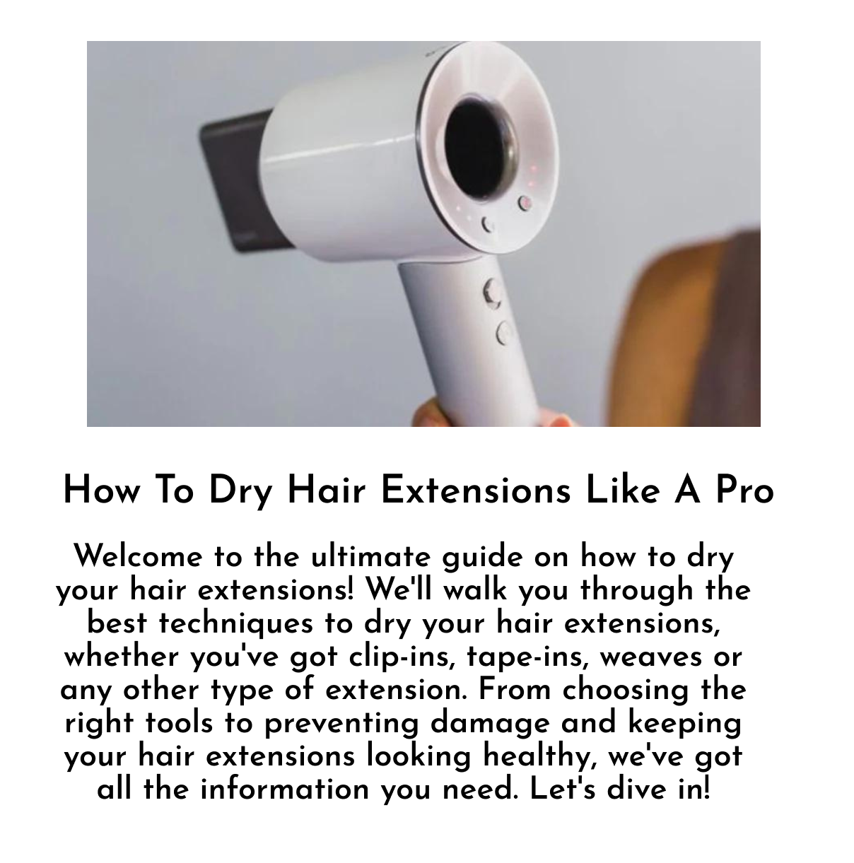 How Does Water Affect Your Hair & Hair Extensions? Clip Hair