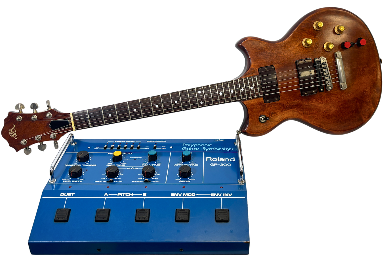  Roland GR300 & GS300 Guitar Synth 
