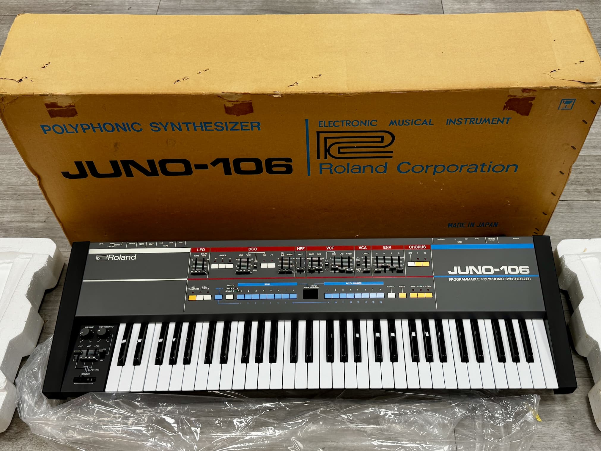 Roland Juno-106 NOS/Boxed