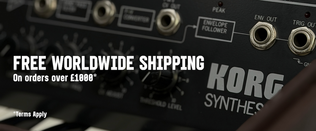 Free worldwide shipping banner