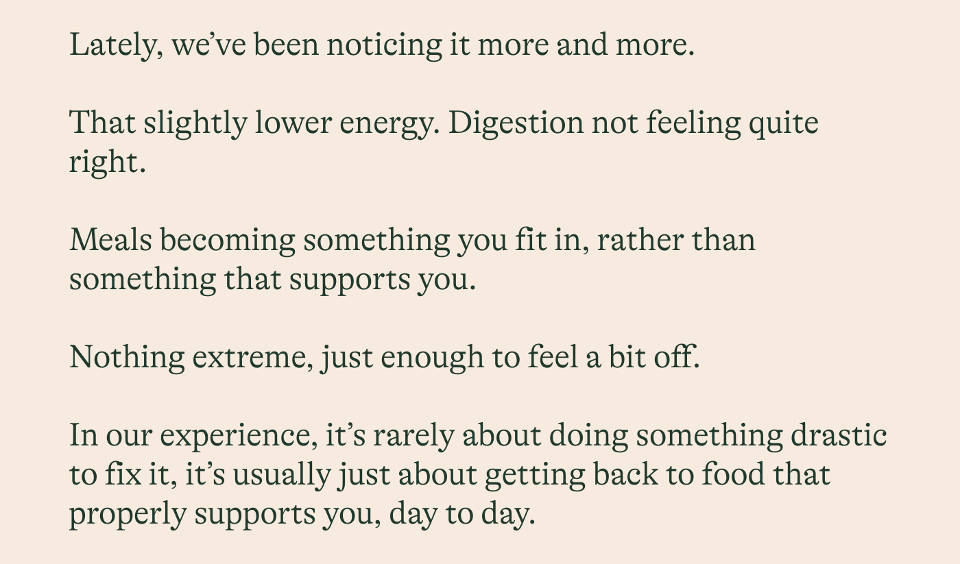 an image of a text describing the health benefits of a healthy heart