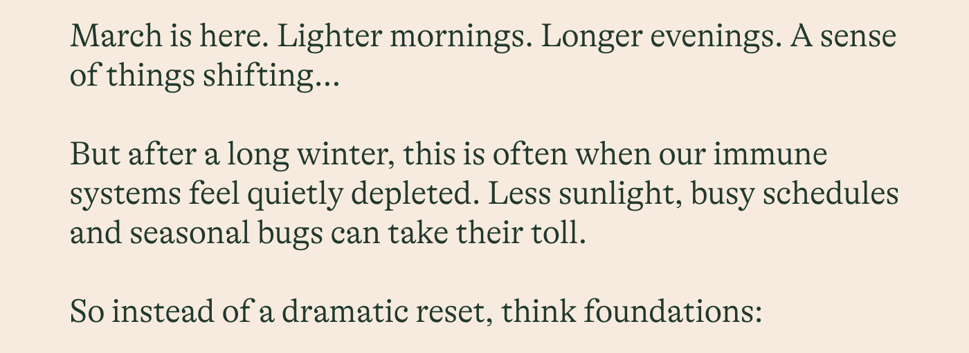 an image of a text describing the health benefits of a healthy heart