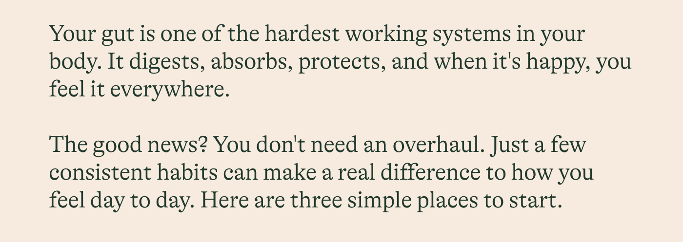 an image of a text describing the health benefits of a healthy heart