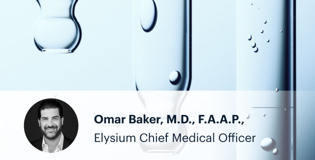 Omar Baker, M.D., F.A.A.P., | Elysium Chief Medical Officer