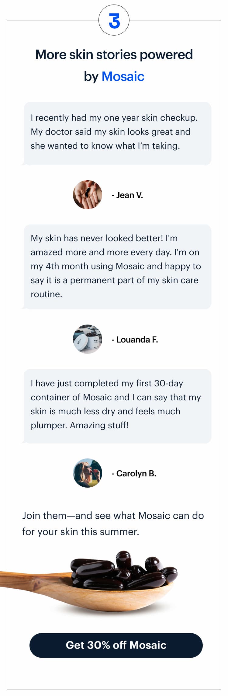 3 | More skin stories powered by Mosaic | Get 30% off Mosaic