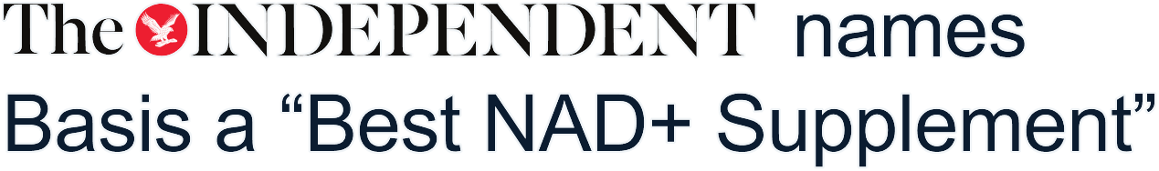The INDEPENDENT names Basis a "Best NAD+ Supplement"