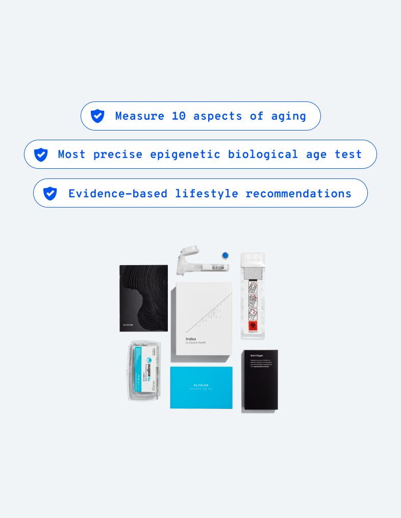Measure 10 aspects of aging | Most precise epigenetic biological age test | Evidence-based lifestyle recommendations