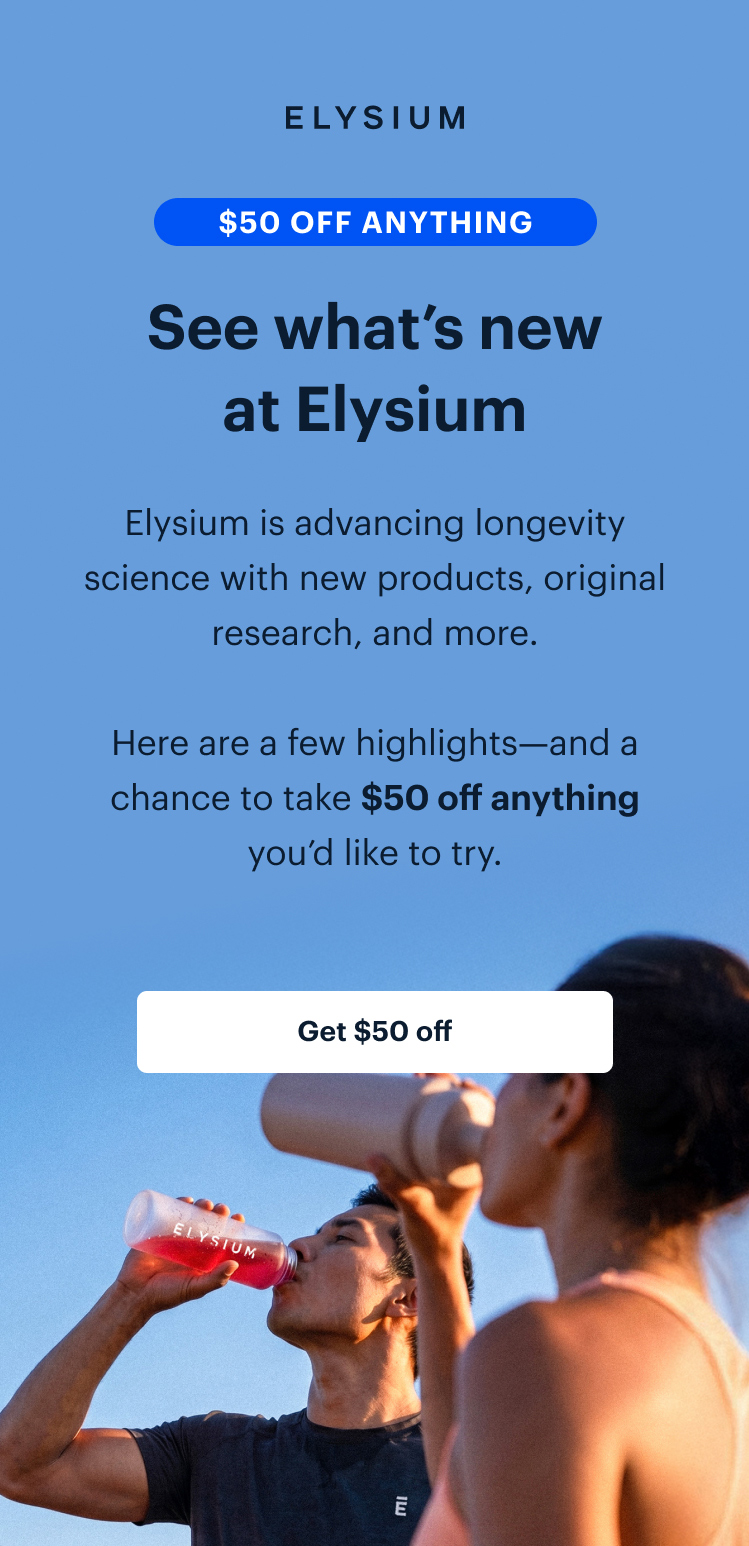ELYSIUM | $50 OFF ANYTHING | See what’s new at Elysium |  Get $50 off
