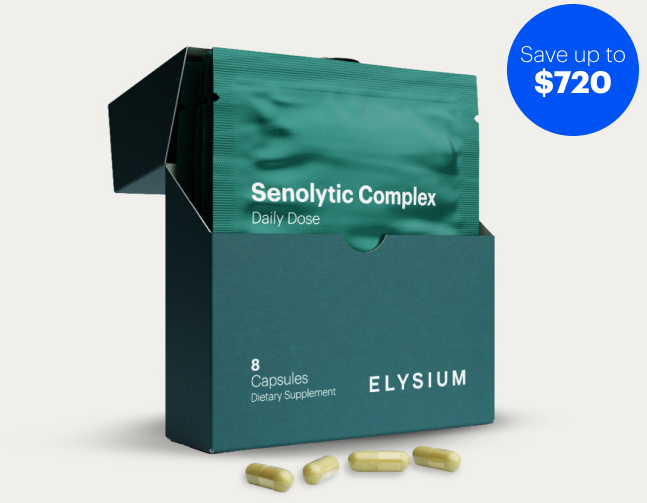 Senolytic Complex Daily Dose | Save up to $720