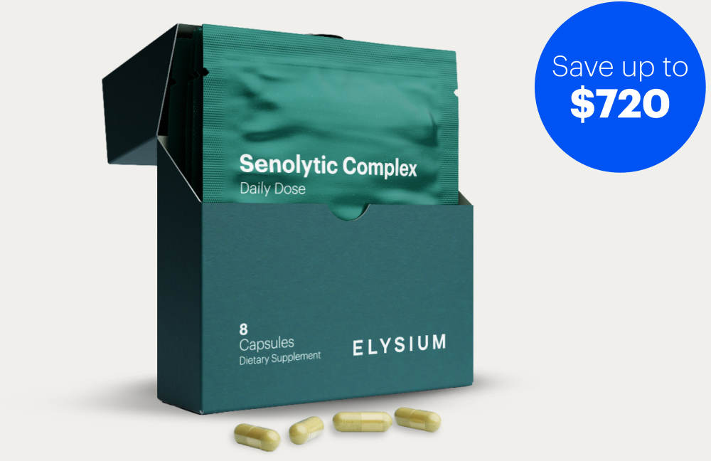 Senolytic Complex Daily Dose | Save up to $720