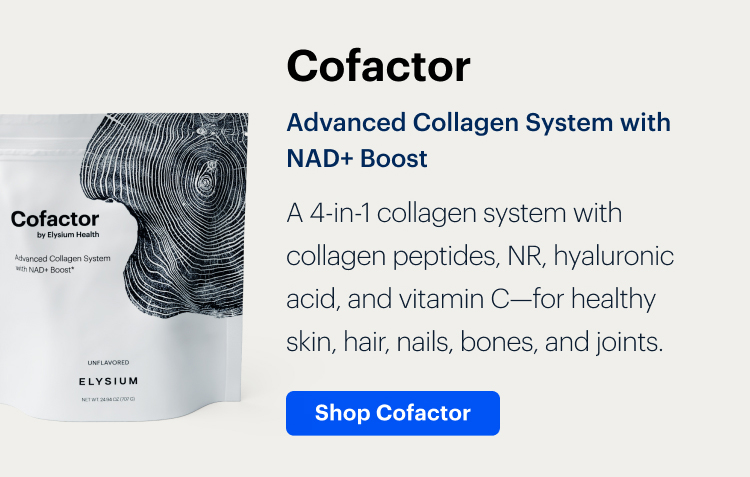 Cofactor Advanced Collagen System with NAD+ Boost | Shop Cofactor