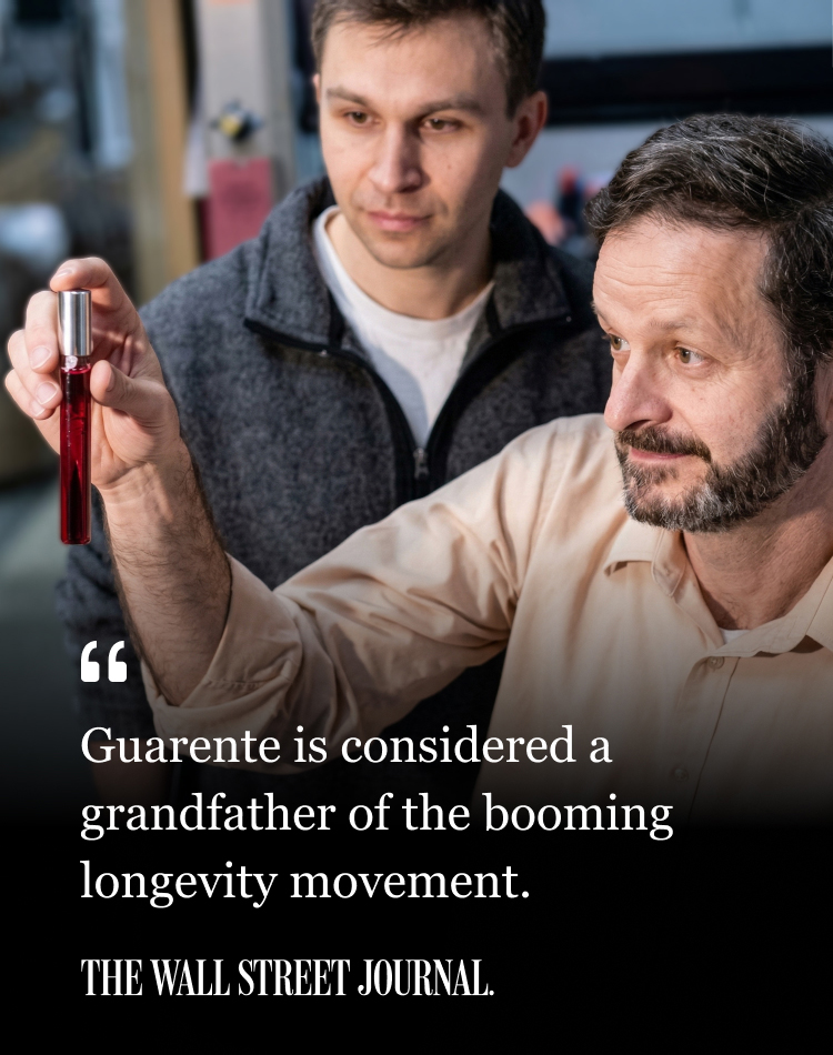 Guarente is considered a grandfather of the booming longevity movement. | THE WALL STREET JOURNAL.