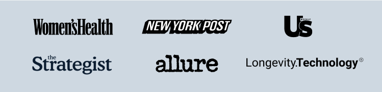 Women's Health | NEW YORK POST| US Weekly| the Strategist | allure |Longevity.Technology®