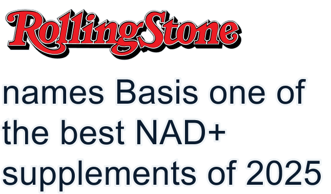 RollingStones names Basis one of the best NAD+ supplements of 2025