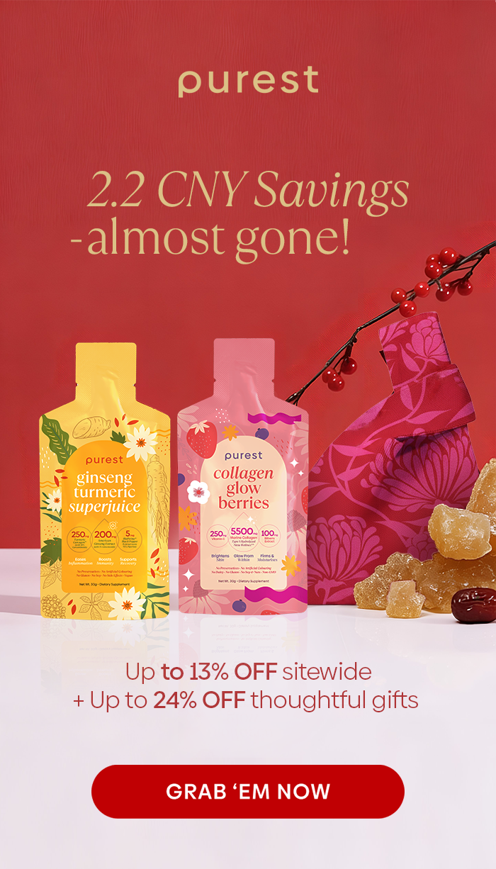 2.2 CNY Savings — ALMOST GONE! Up to 11% OFF Sitewide + Up to 24% OFF Exclusive Bundles | Grab ‘Em Now!