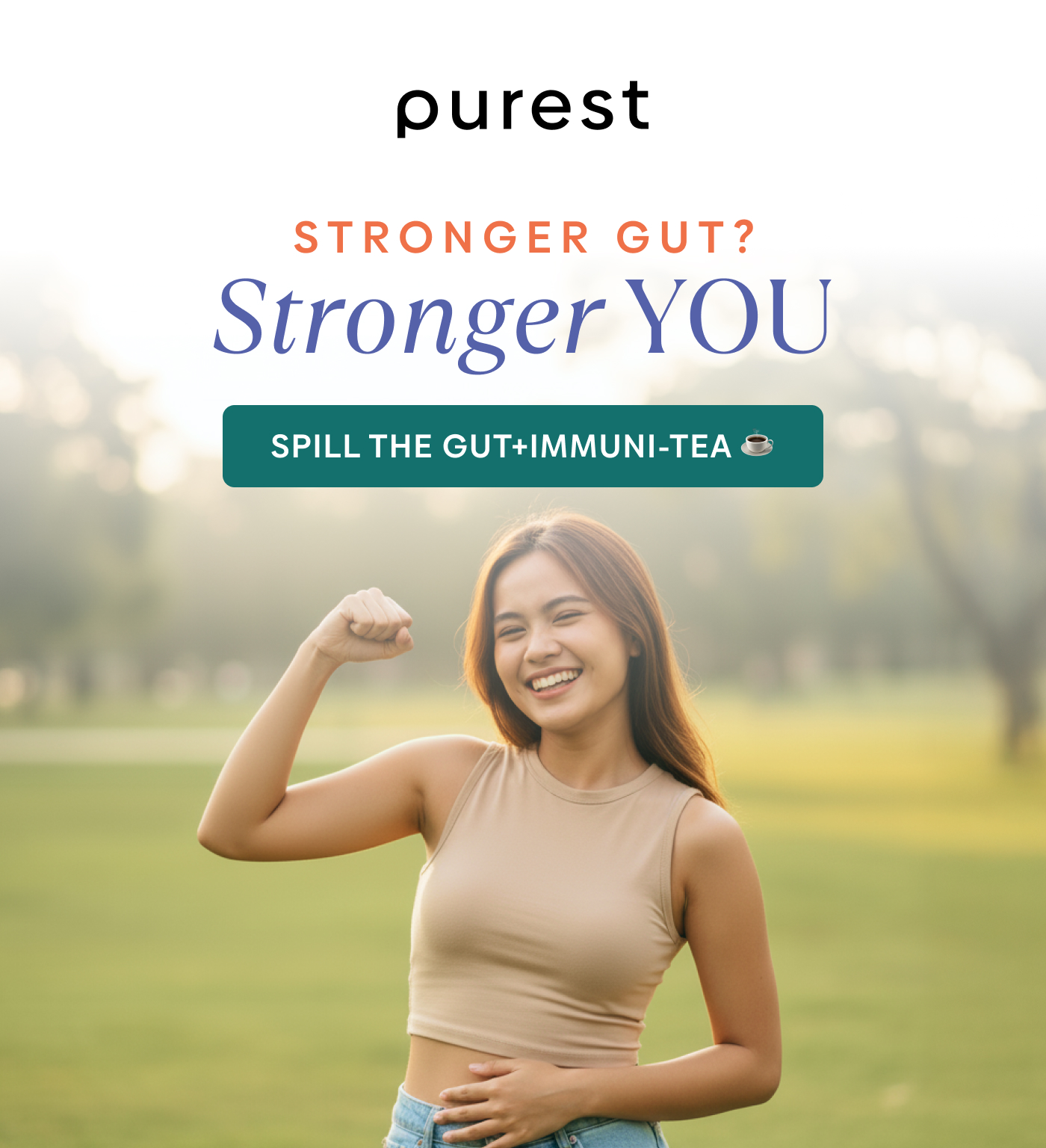 Stronger gut? Stronger YOU | Spill the Gut+Immuni-Tea ☕️