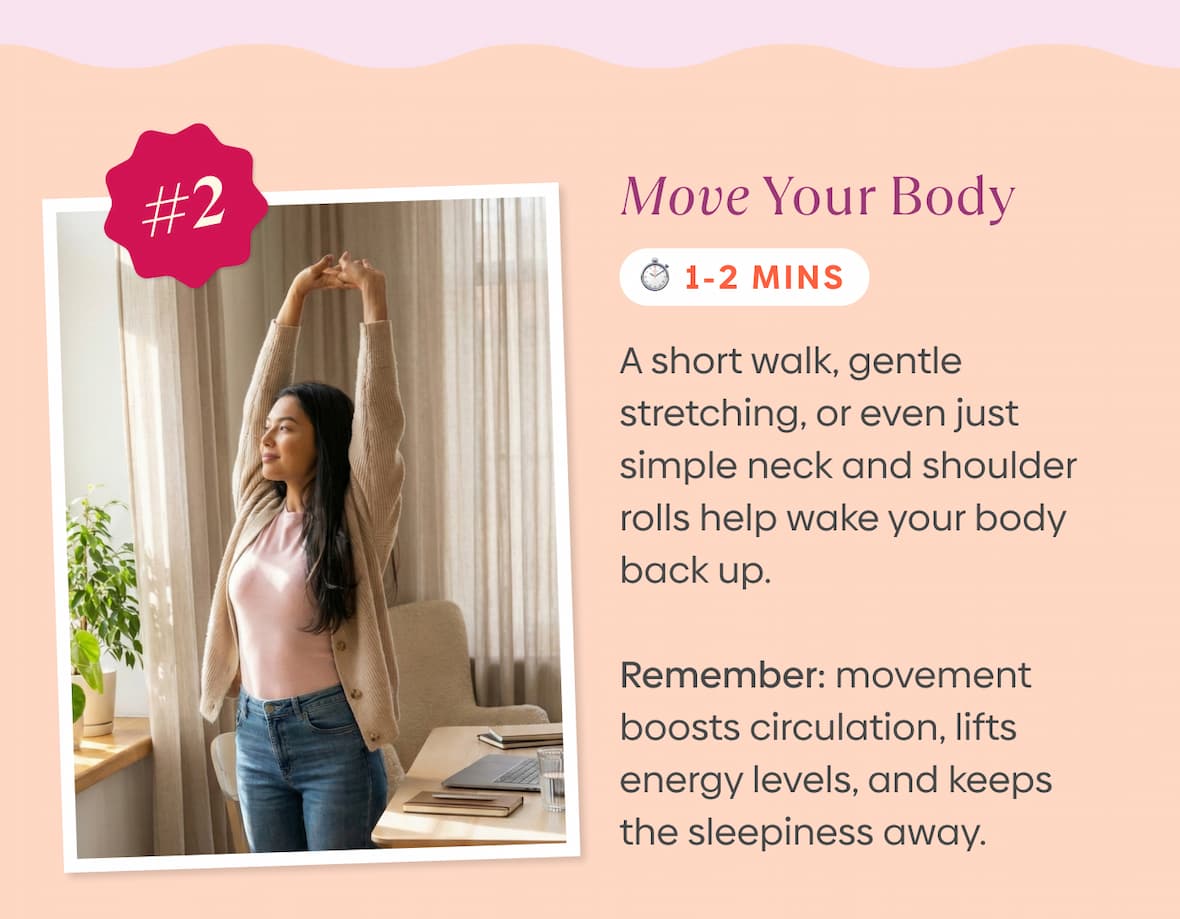 #2: Move your body (1-2 mins)
