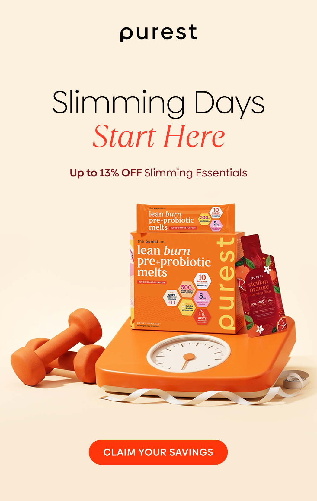Slimmer Days Start Here 8-13% OFF Slimming Essentials | Claim My Savings