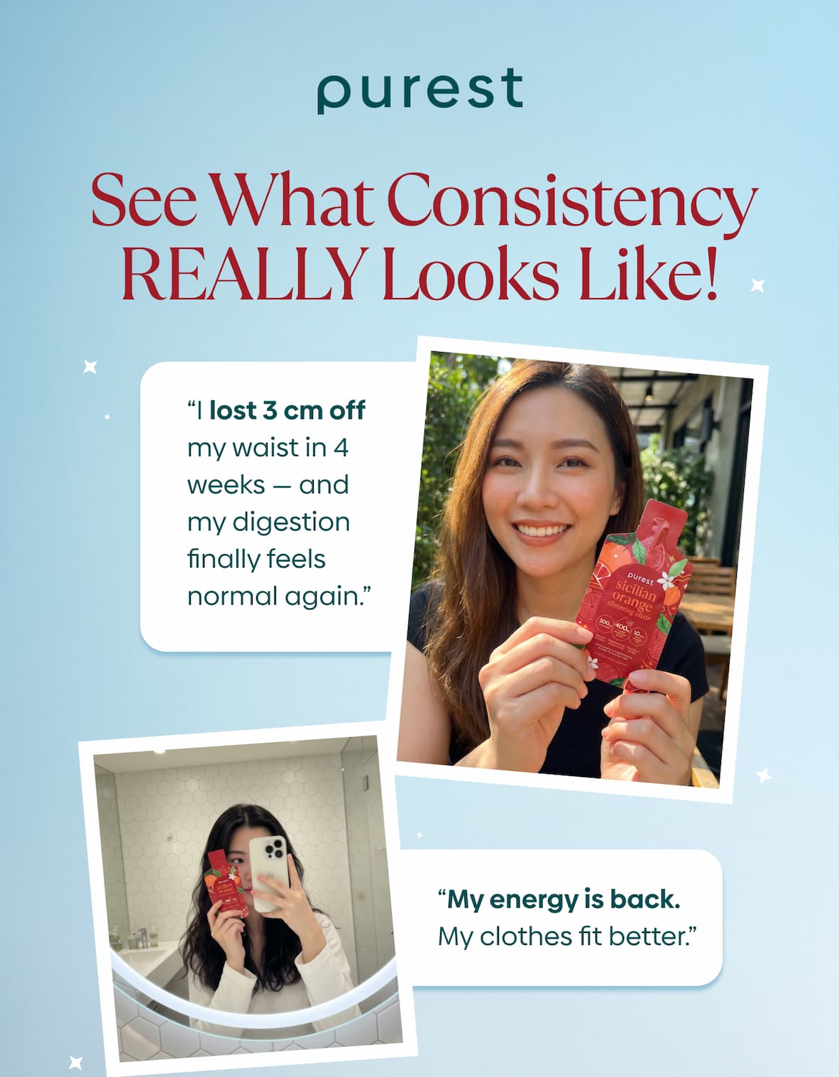 See what consistency really looks like!