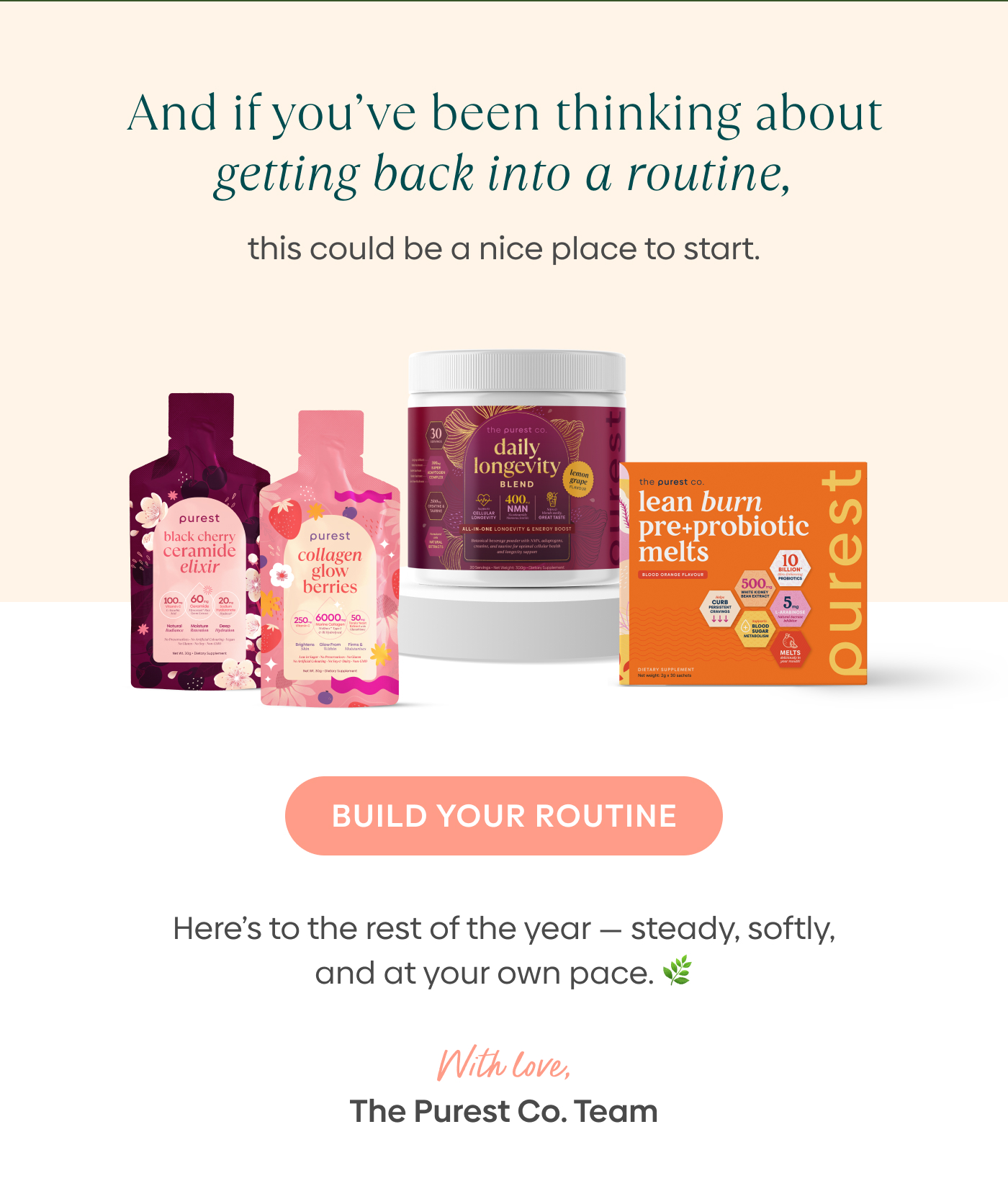 ✨ And if you’ve been thinking about getting back into a routine, this could be a nice place to start.