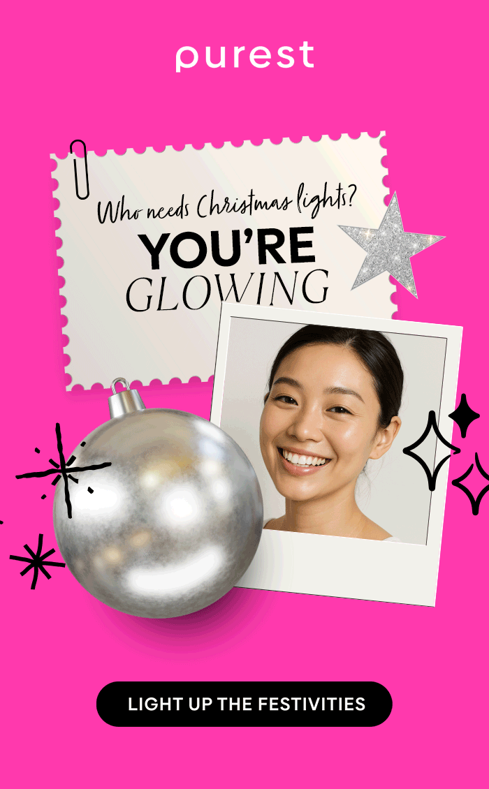 Who needs Christmas lights? You’re GLOWING | Light Up The Festivities 
