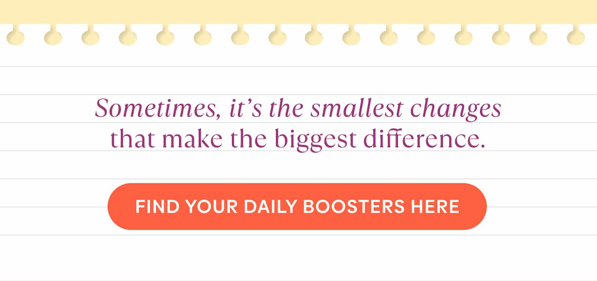 Find Your Daily Boosters Here