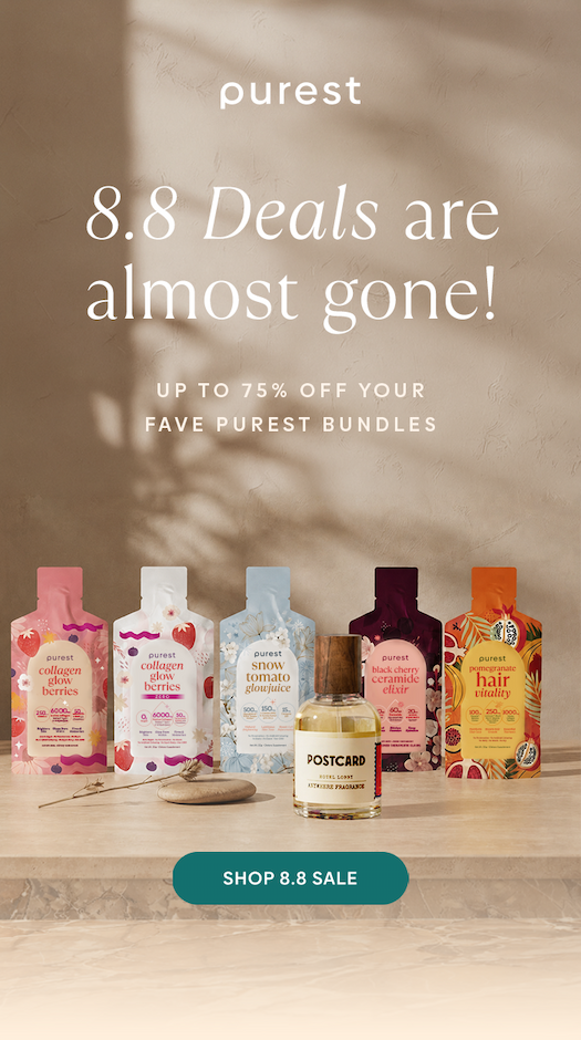 8.8 Deals are almost gone! Up to 75% off your fave Purest bundles - Shop 8.8 Sale