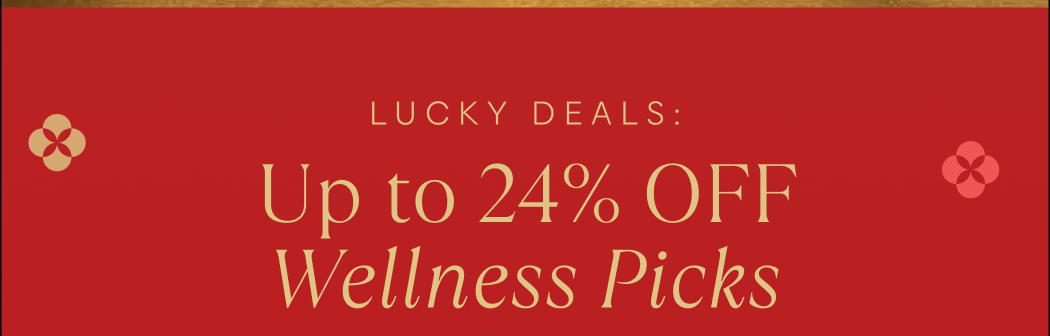 Lucky Deals: Up to 24% OFF Wellness Picks