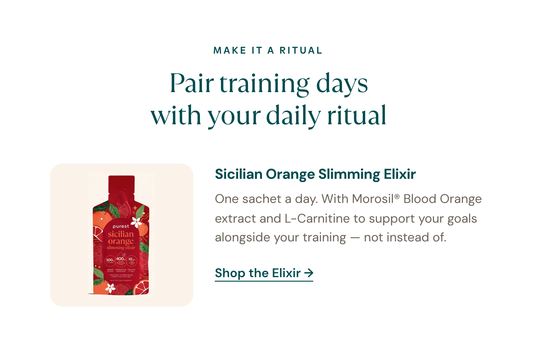 make it a ritual 