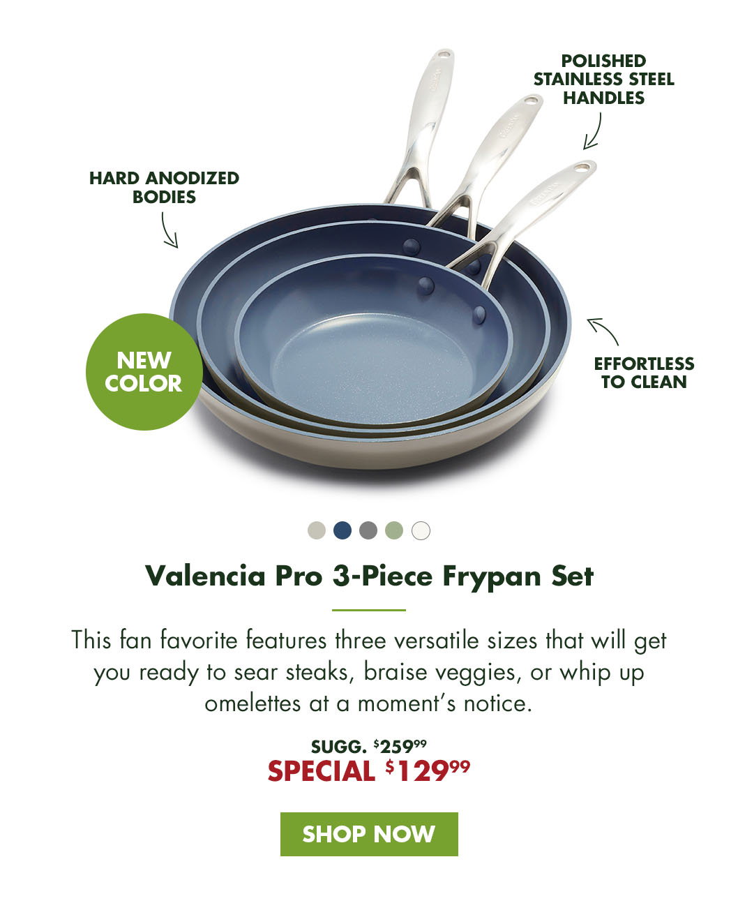 VALENCIA PRO 3 PIECE SET