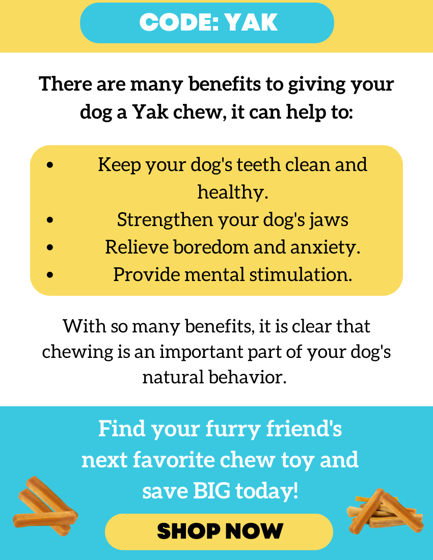 Yak Chews 15 OFF! 🐾 HotSpot Pets