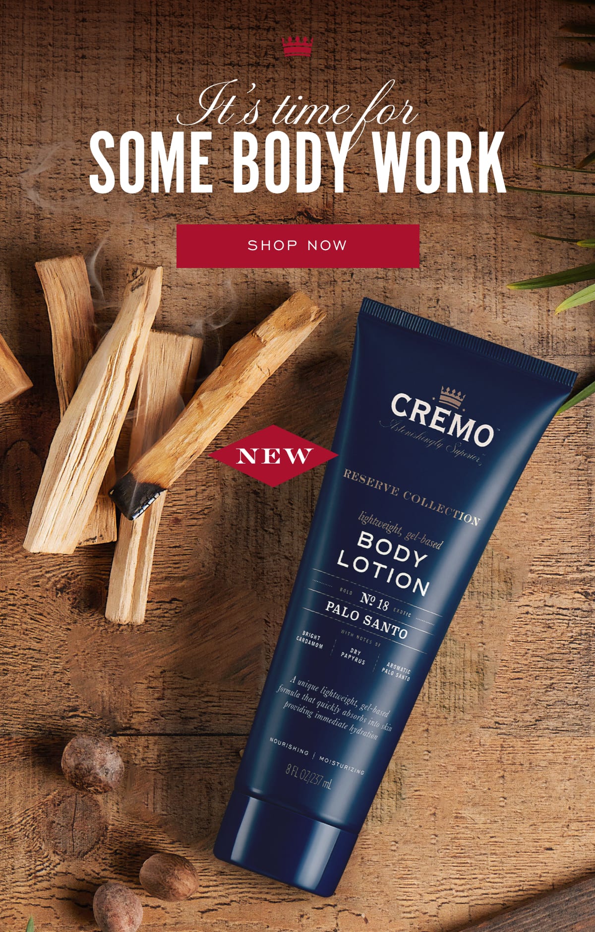 Goodbye dry skin. Hello NEW Cremo Company