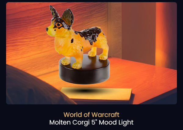 World of Warcraft Molten Corgi 5" Mood Light